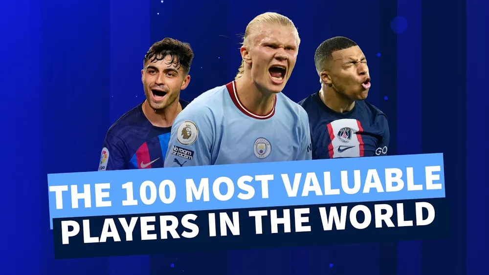 100 najhodnotnejších hráčov sveta: Haaland a Mbappé na vrchole, rebríčku dominuje Premier League