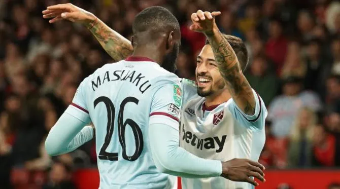 Carabao Cup: West Ham vystavil stopku Manchesteru United
