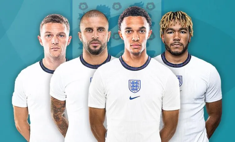 Finálna nominácia Anglicka na európsky šampionát