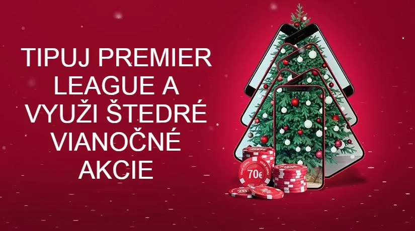 Vianočné akcie DOXXbetu - získaj 70 € zadarmo