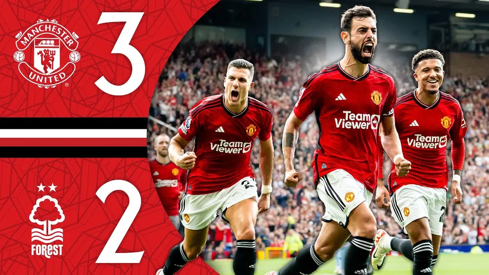 Manchester United sa opäť potrápil, ale napokon otočil domáci duel s Nottinghamom