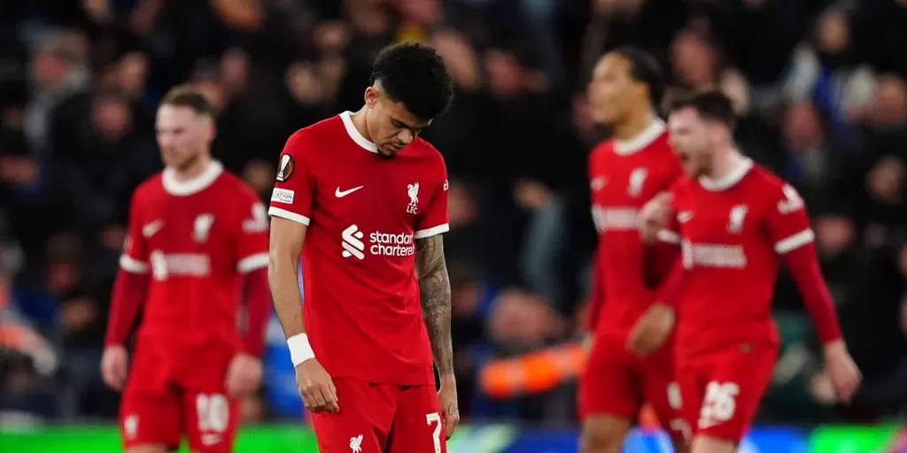 Týždeň trápenia Liverpoolu: Únava, pomalé začiatky, nevyspytateľní útočníci a nedostatok viery