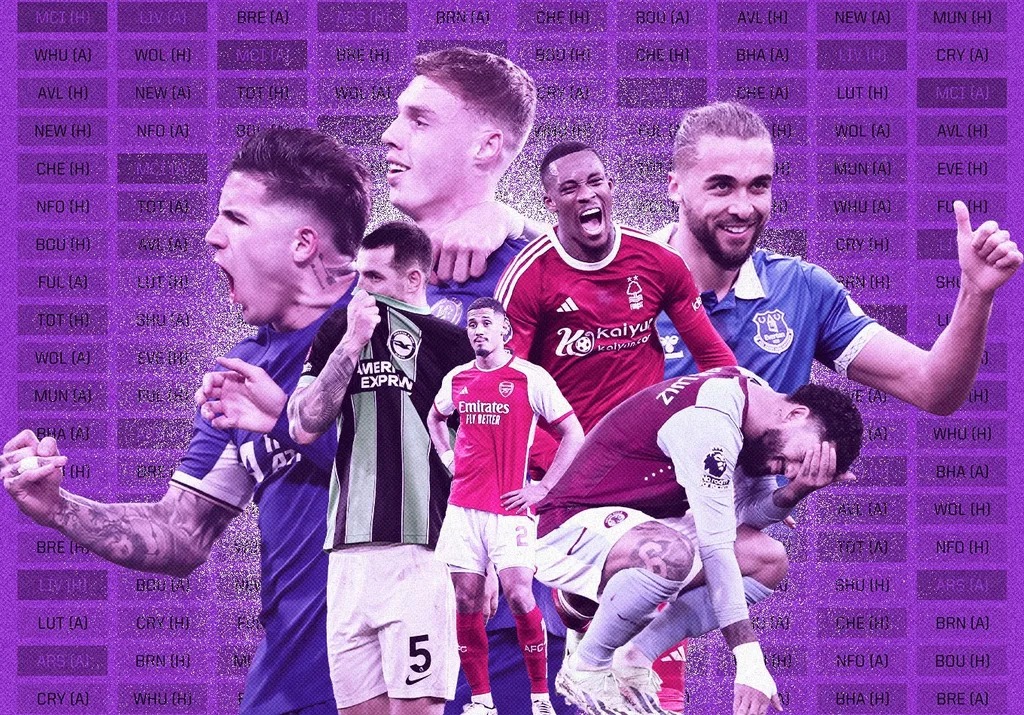 Ako náročných je posledných desať zápasov každého tímu Premier League?