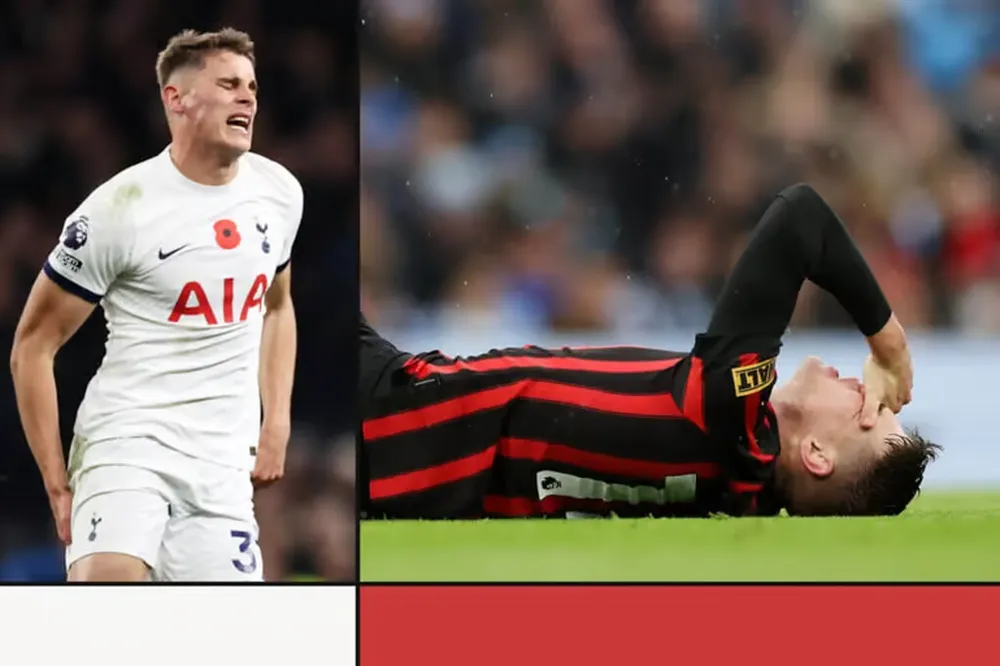 Stav zranených hráčov v Premier League: Nárast absencií a problémov so zadným stehenným svalom